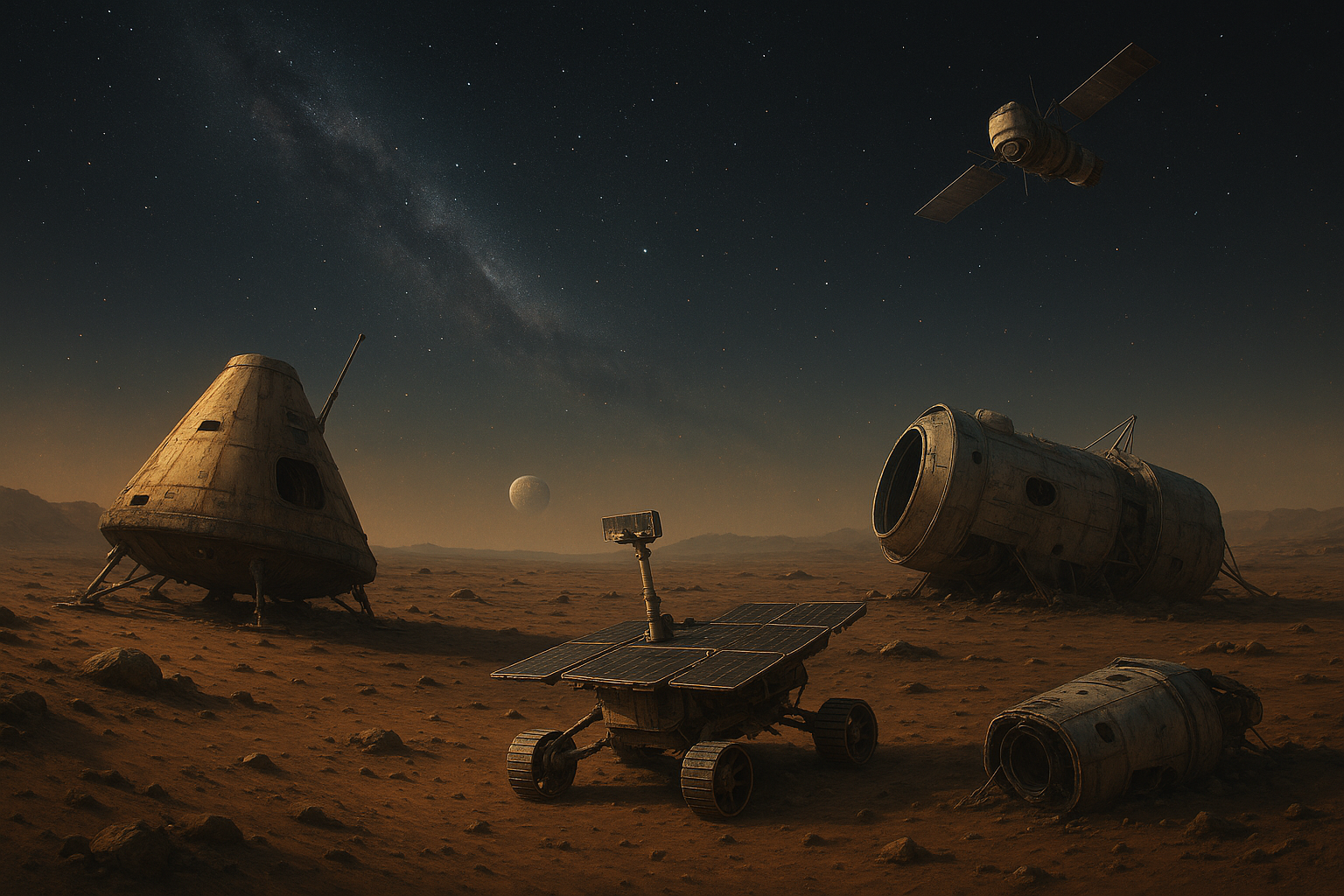 우주의 ‘숨은 유산’ – 폐기된 탐사선과 그 과학적 가치