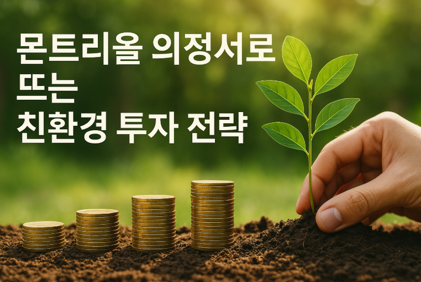 몬트리올 의정서로 뜨는 친환경 투자 전략