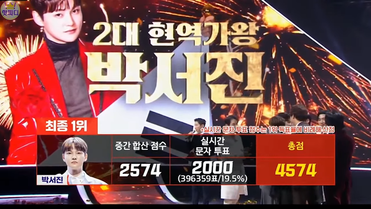현역가왕2 탈락자
