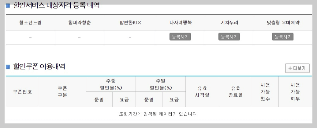 KTX 다자녀