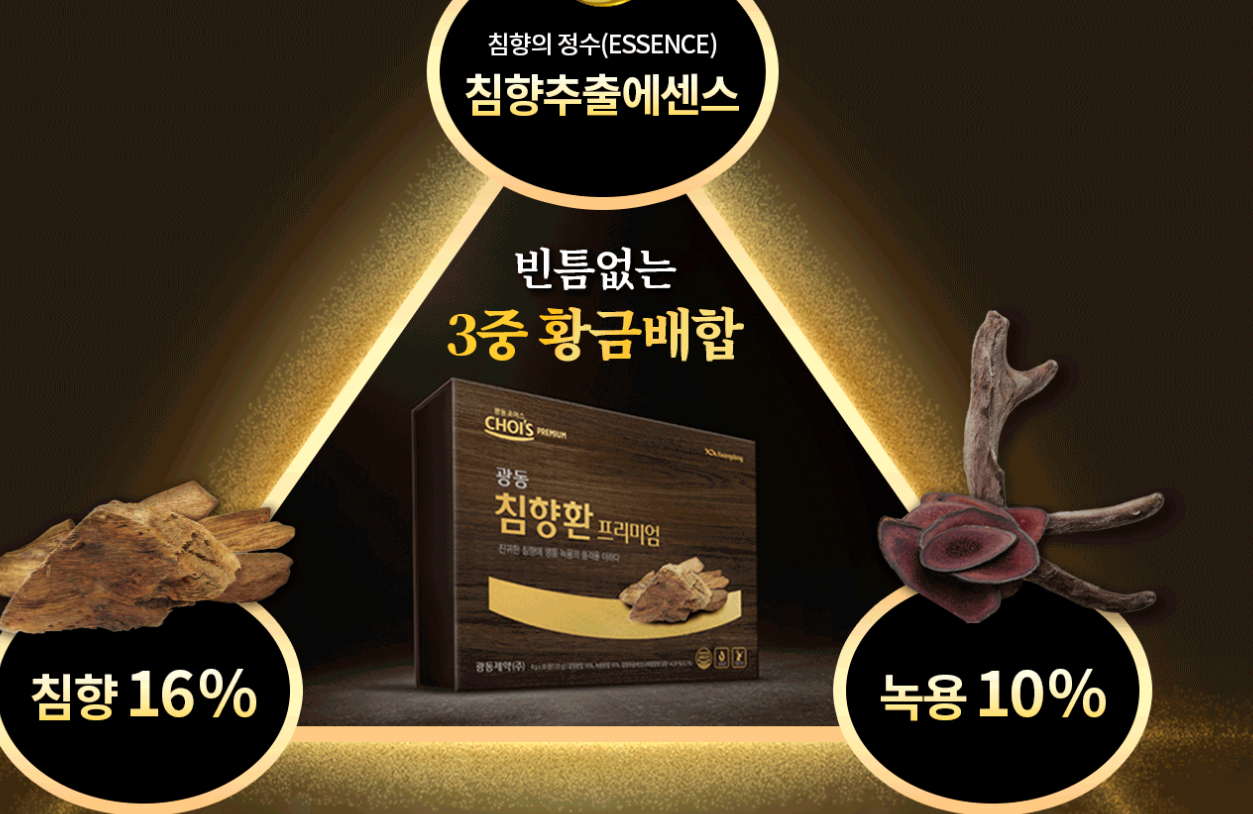 광동 침향환 가격 효능 성분 복용법 부작용