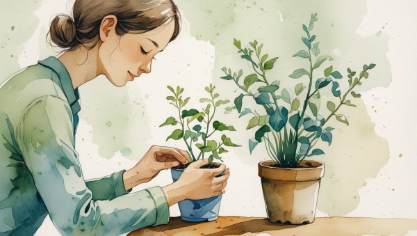 남을 배려하듯, 나를 돌보는 일에 관한 그림