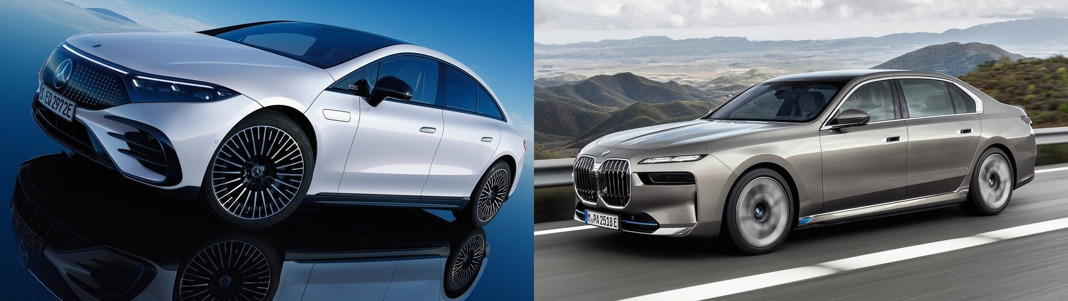 벤츠 EQS 450, BMW i7