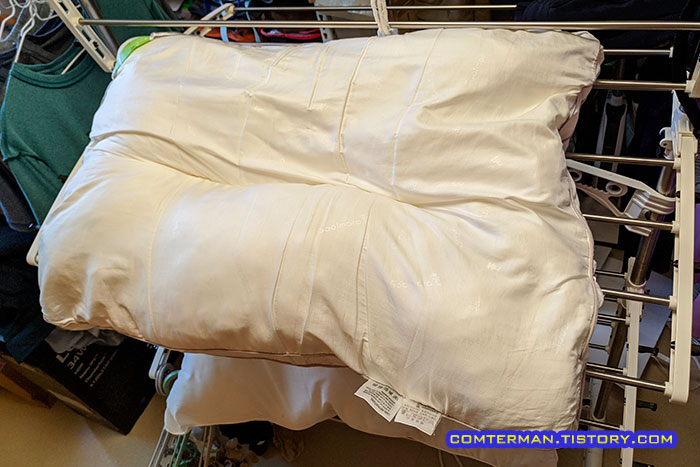 폭신한 솜베게 세탁 방법