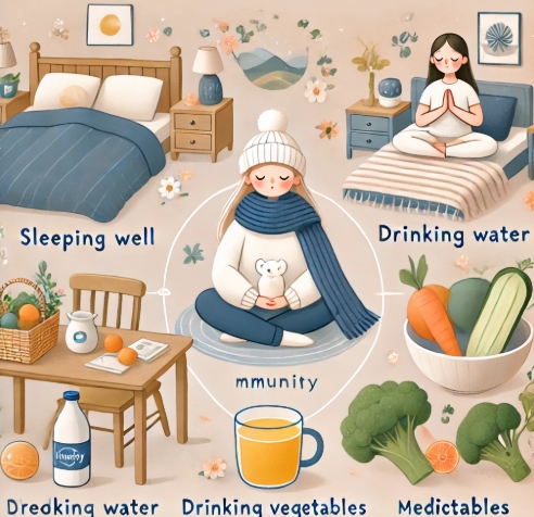면역력 회복을 위한 일상 습관