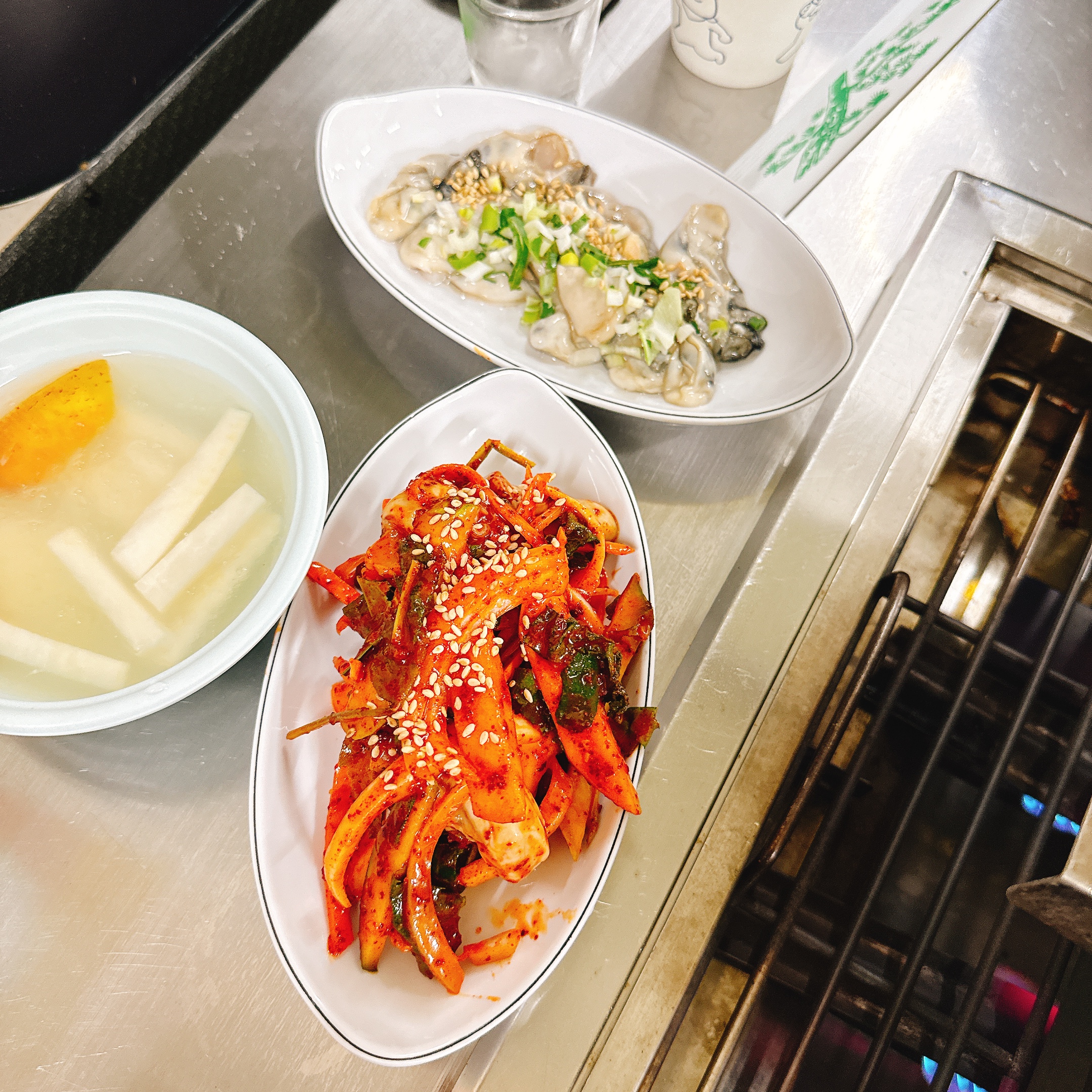 천북굴단지 대표메뉴