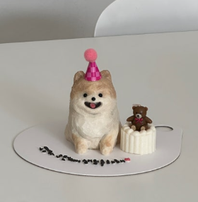 왈테이블 강아지 케이크 종류