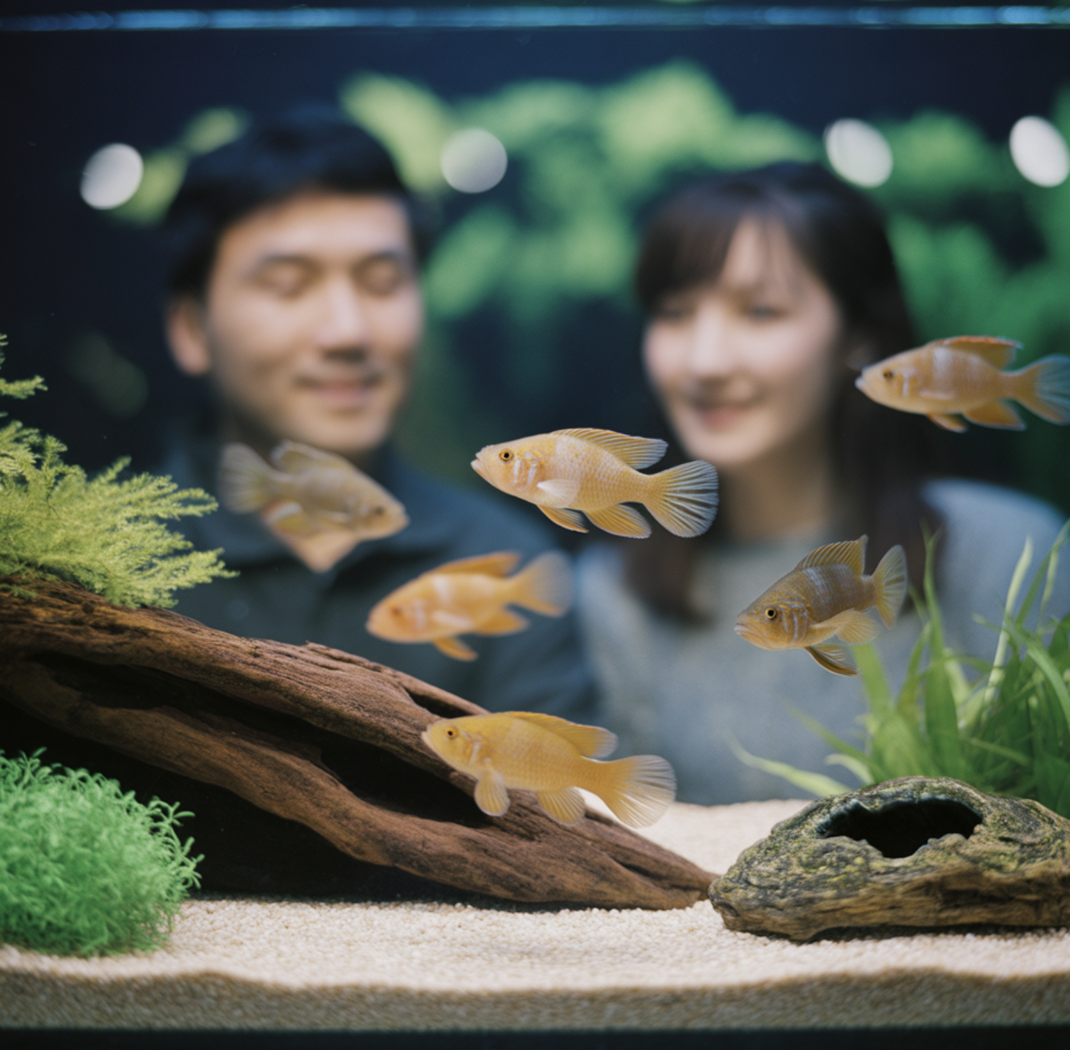 어항 - &amp;#39;숨을 곳&amp;#39;이 많은 아늑한 집