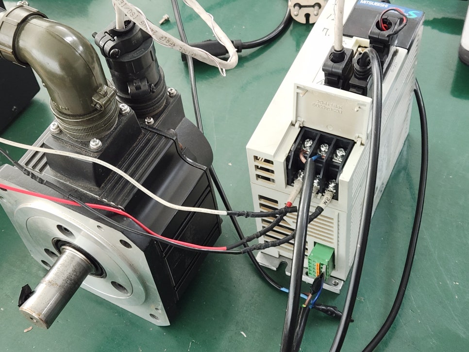 미쓰비시(MITSUBISHI) 서보드라이버 MR-J2S-60A AL17 정상 작동 수리 완료 by 메트영남