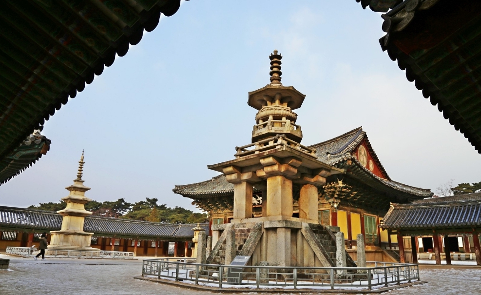 다보탑과-석가탑