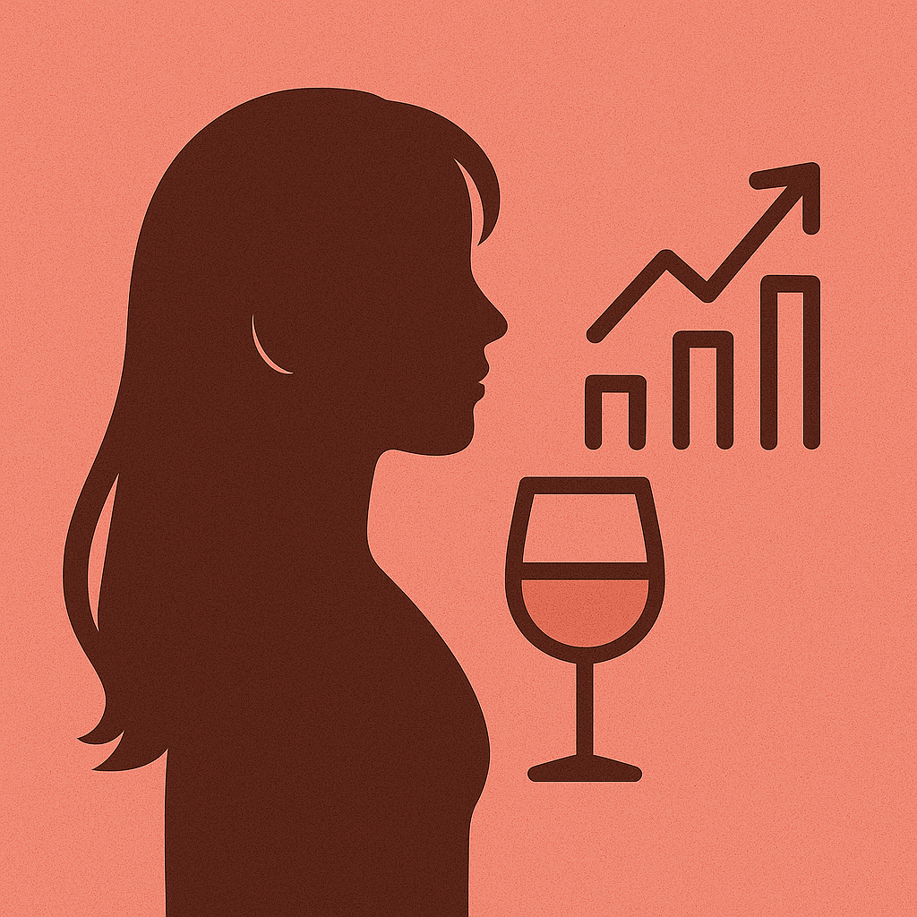 20~30대 여성들 사이에서 만나는 자리가 늘고 술을 마시는 빈도가 증가했다