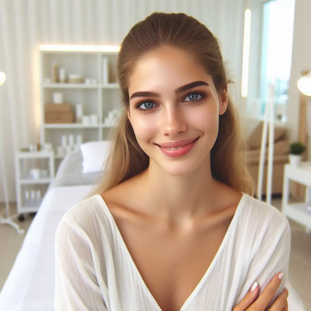 피부,체형관리 샵 배경