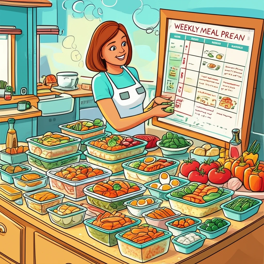 초보 자취 요리 탈출: 식단 계획, ..