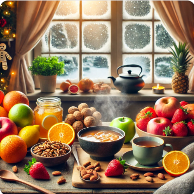 겨울철 독감 예방을 위한 최적의 식단