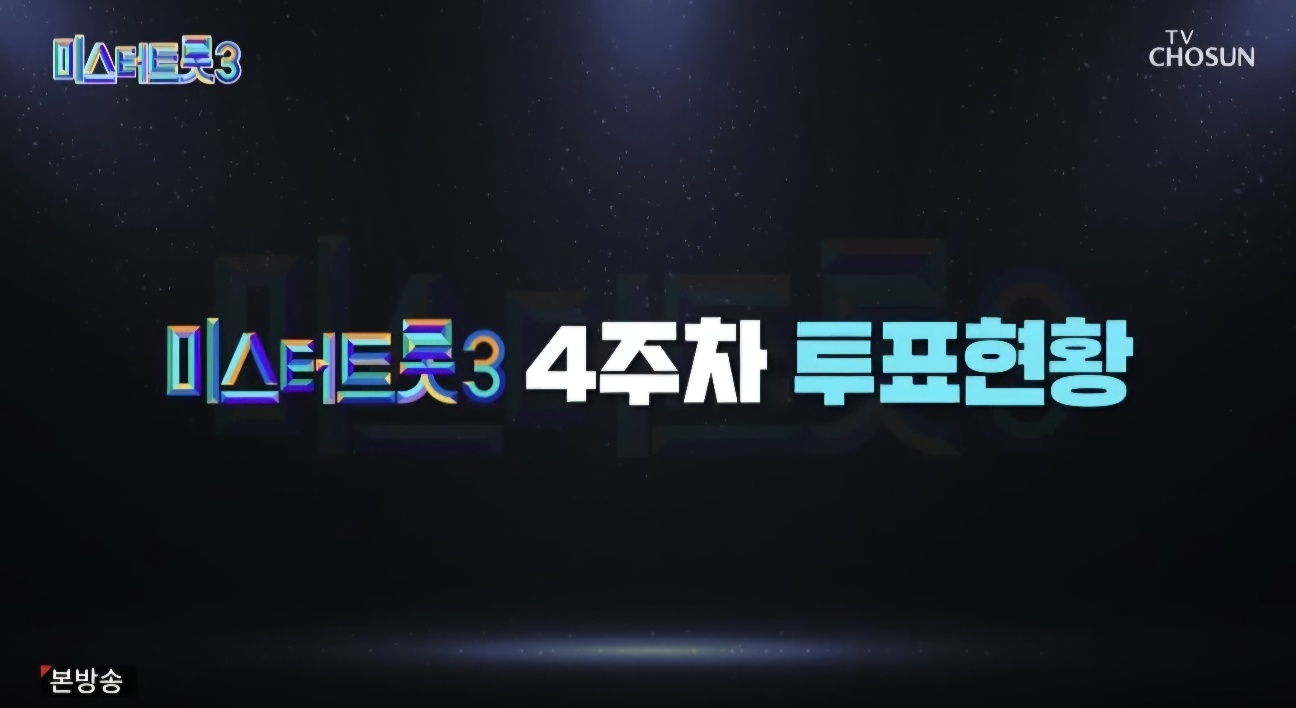 미스터트롯3 7회 4주차 대국민투표결과 순위