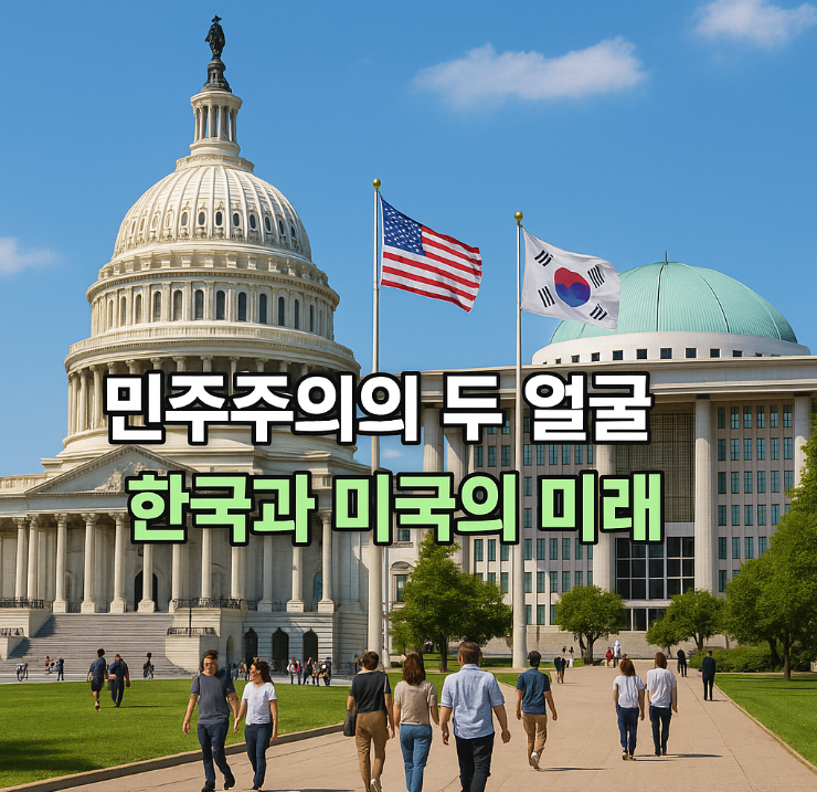 민주주의의 두 얼굴, 한국과 미국의 미래