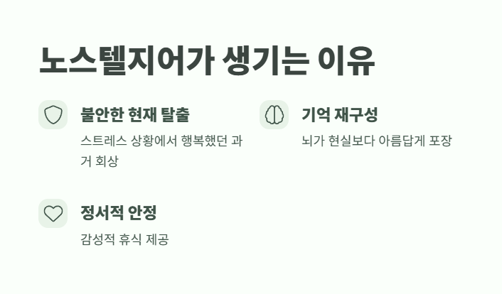 노스텔지어의 뜻 간단 요약 2