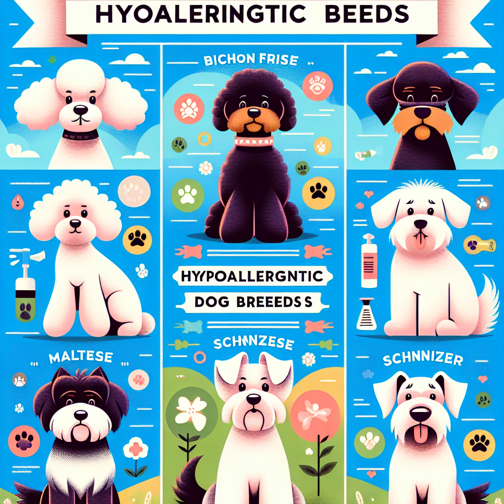 알레르기 환자를 위한 최고의 저자극성 강아지 품종 5가지