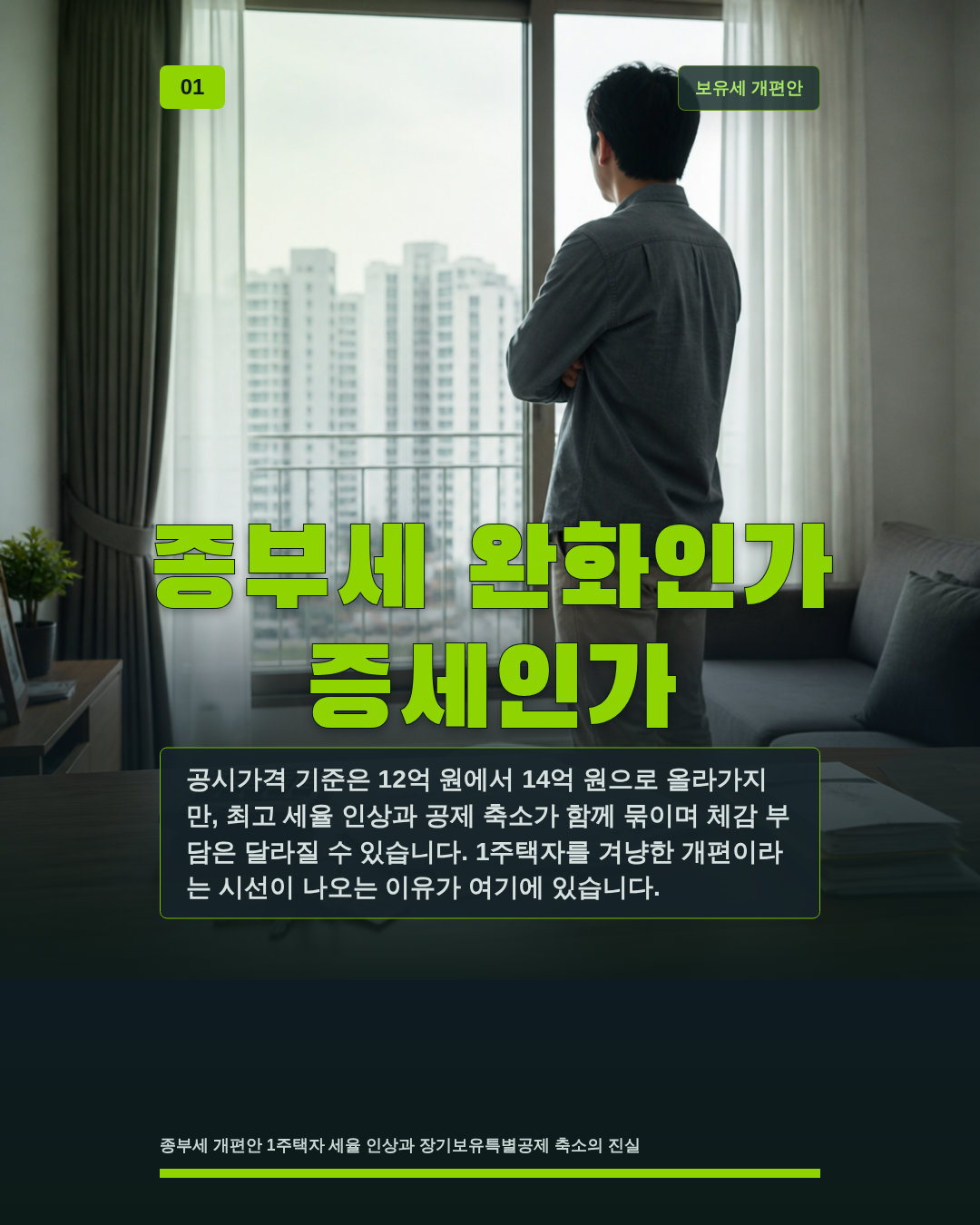 종부세 완화인가 증세인가