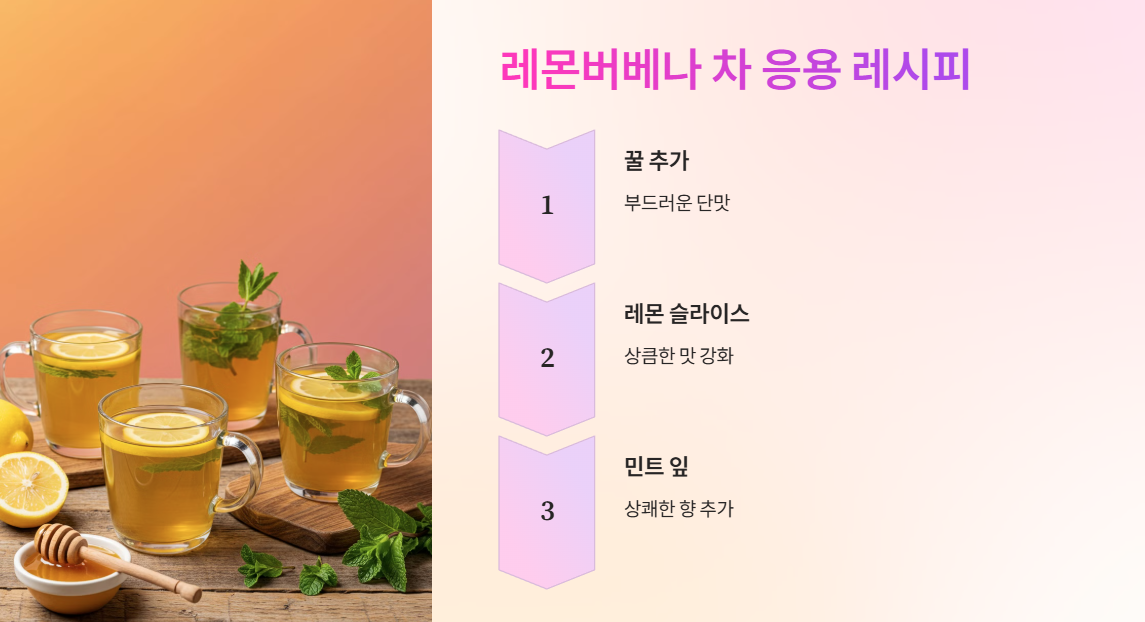 응용 레시피