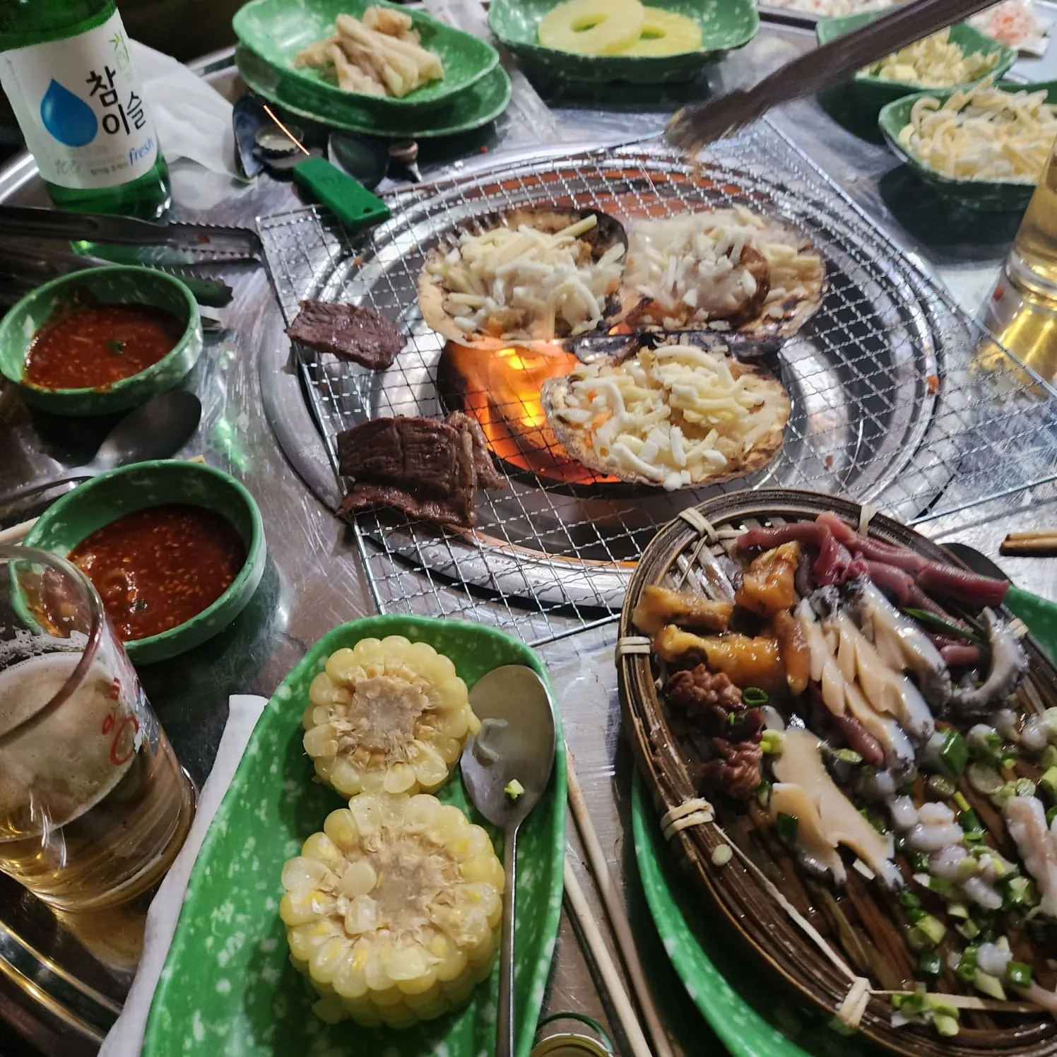 부산 송도 용궁구름다리와 숙이네