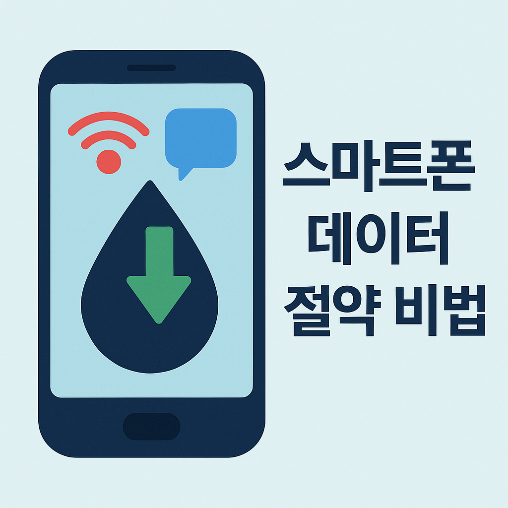 스마트폰 데이터 절약 비법
