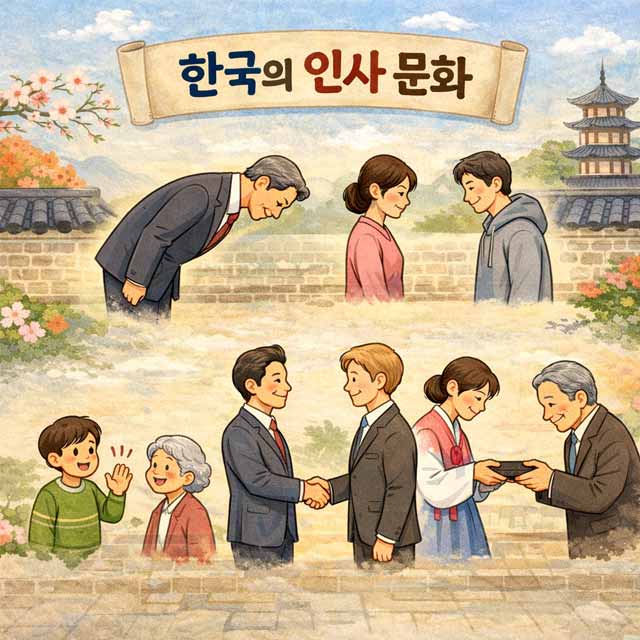 한국의 인사 문화