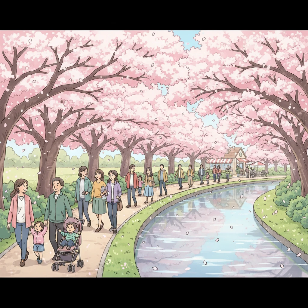 구로구 안양천 벚꽃 만개 시기 및 방..