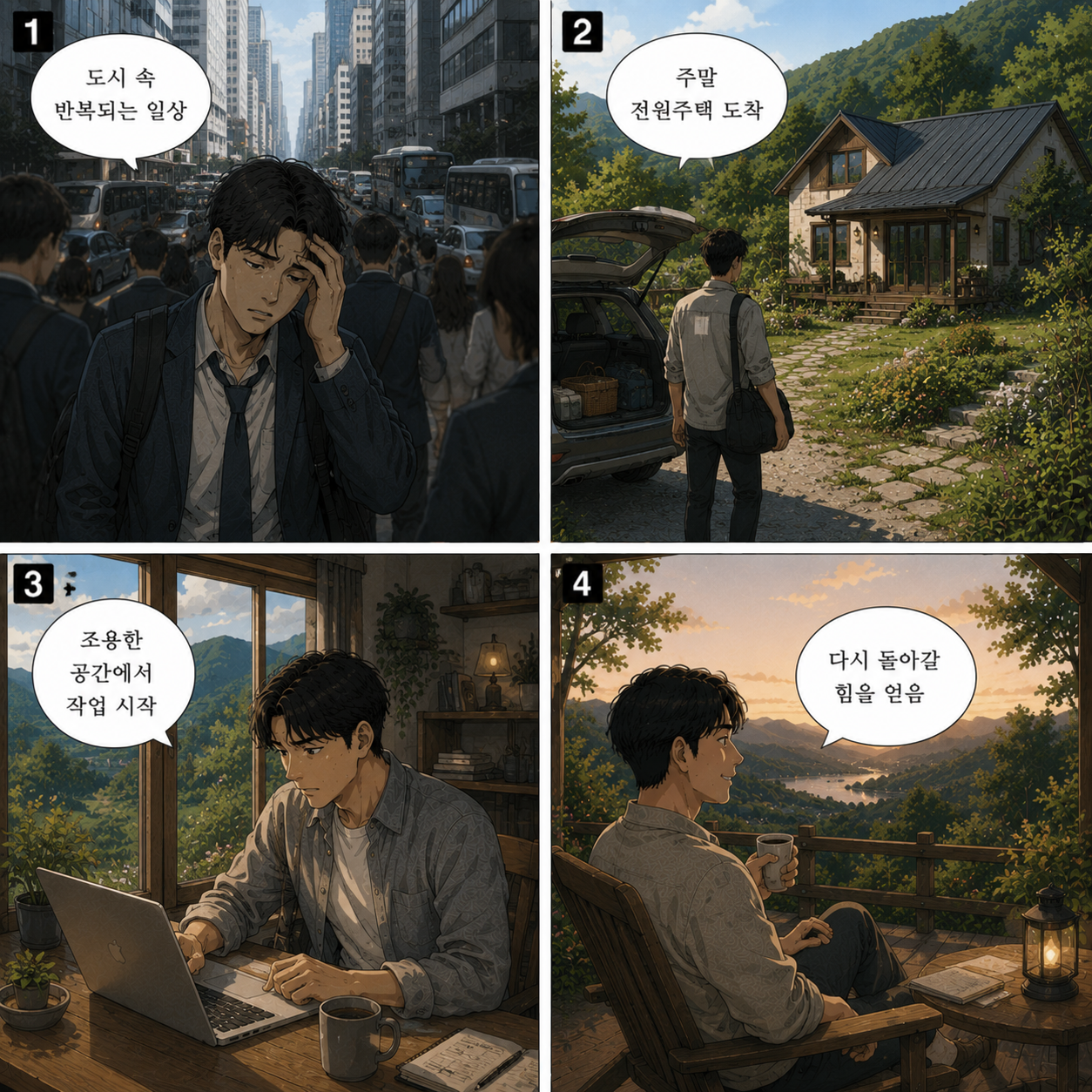 주말주택을 통한 에너지 회복