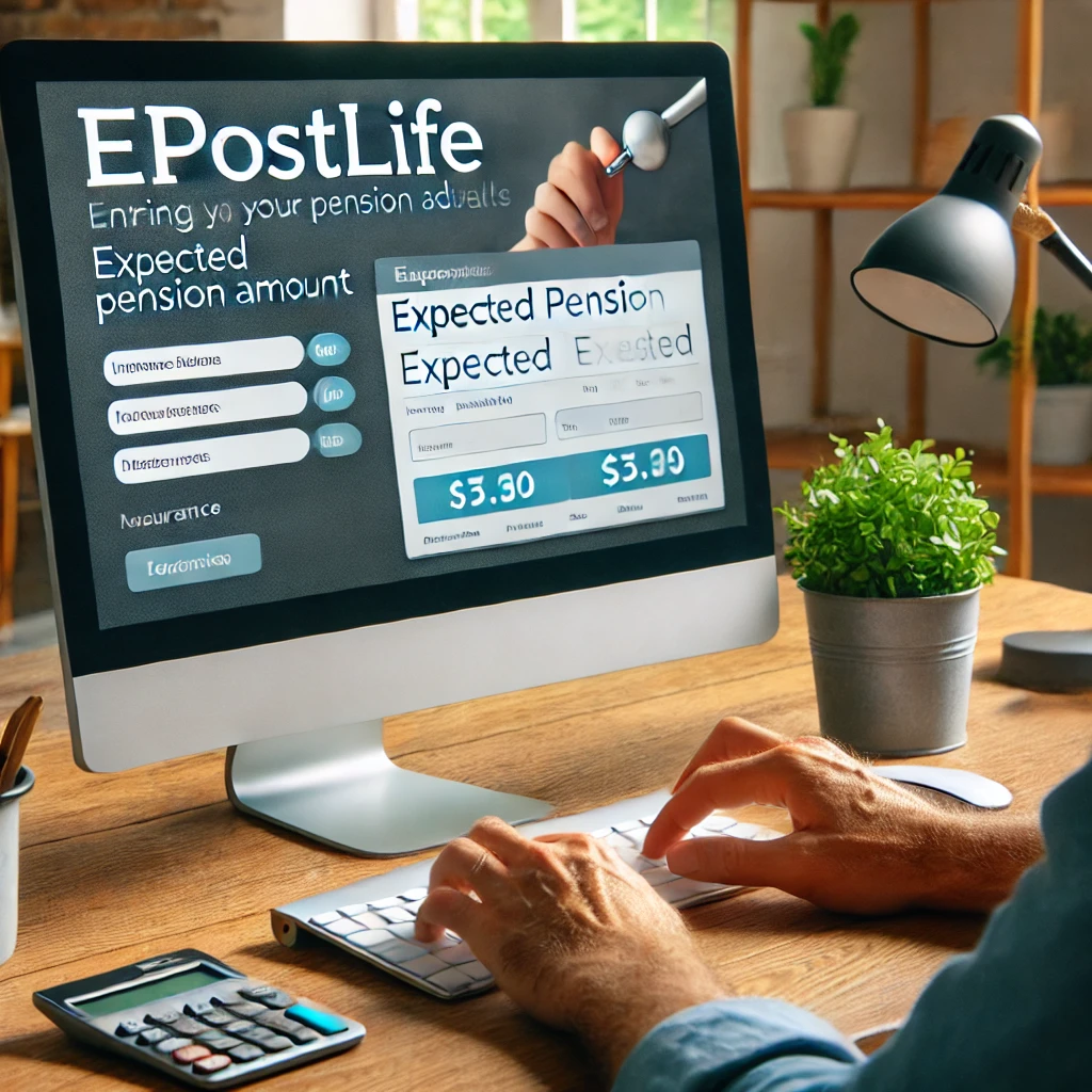 우체국 연금보험 월수령액 조회(우체국 보험 계산기)