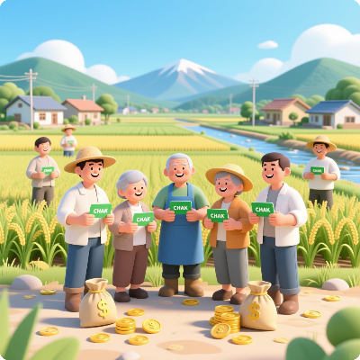 남해군 농어촌 기본소득 착카드 이미지