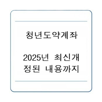 청년도약계좌