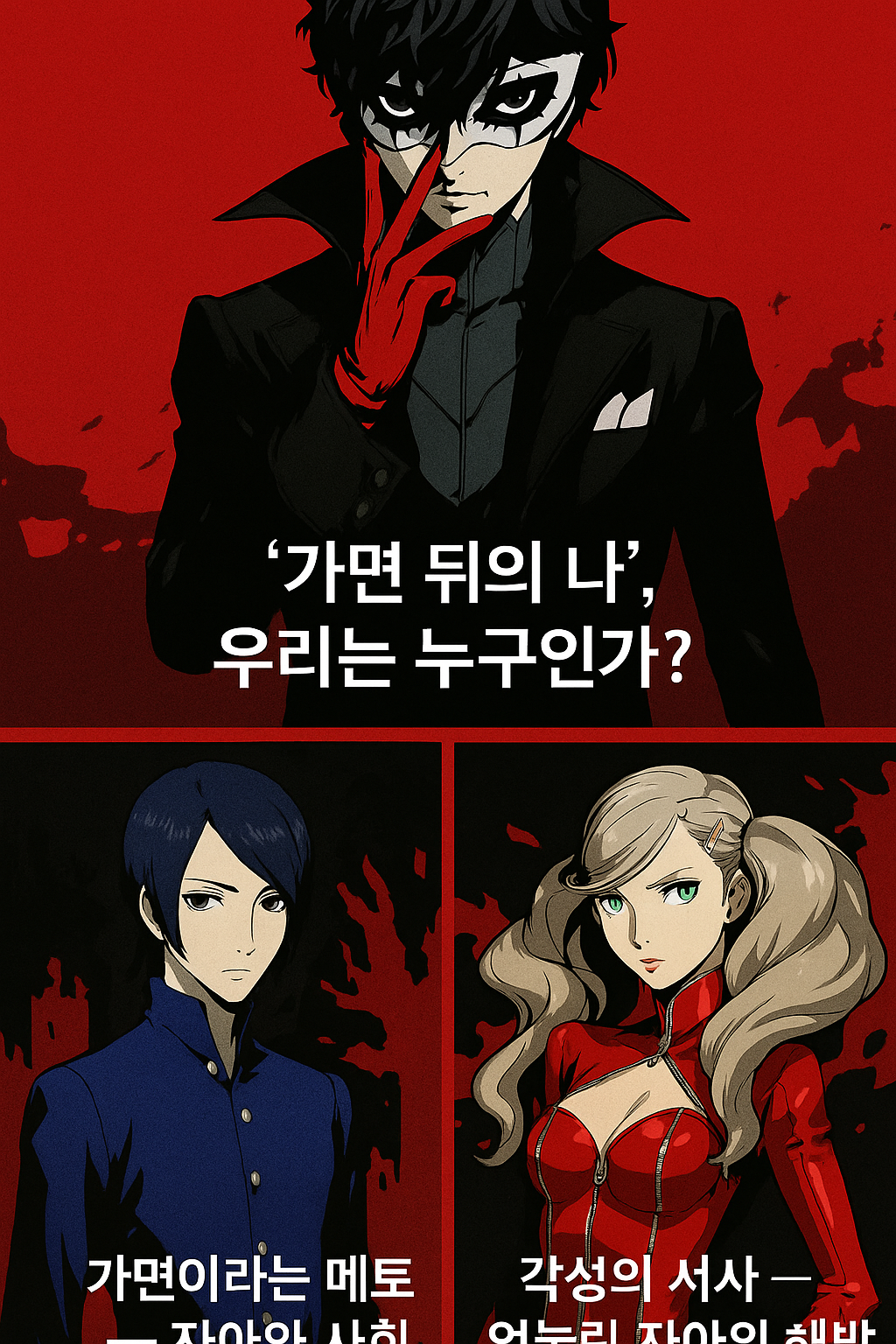 페르소나5, 정체성과 자아를 묻는 게임