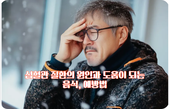 심근경색, 고혈압 등의 심혈관 질환의 원인과 도움이 되는 음식, 예방법