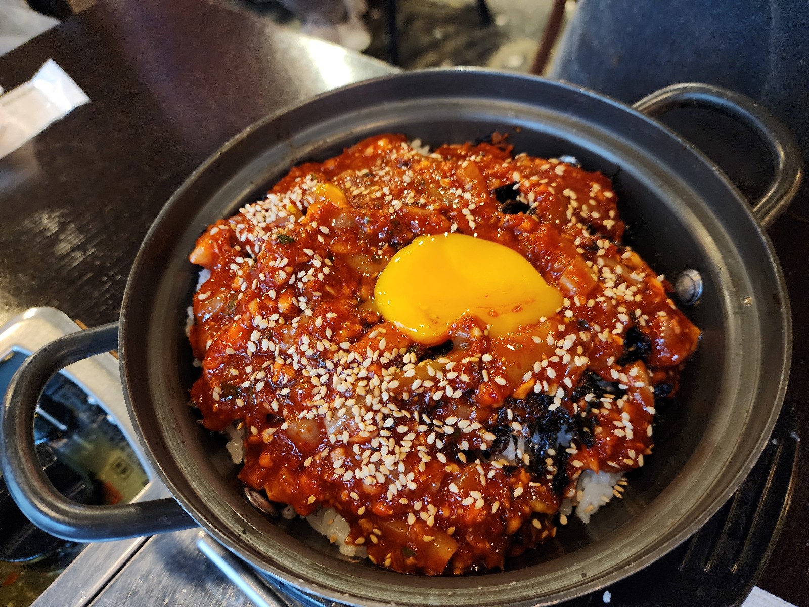 냄비 볶음밥