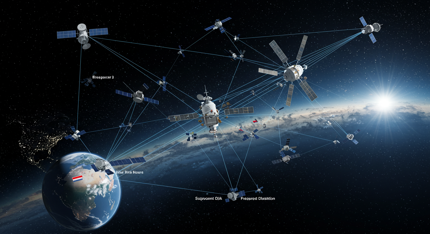 글로벌 위성 궤도&middot;주파수 전쟁 완벽 분석