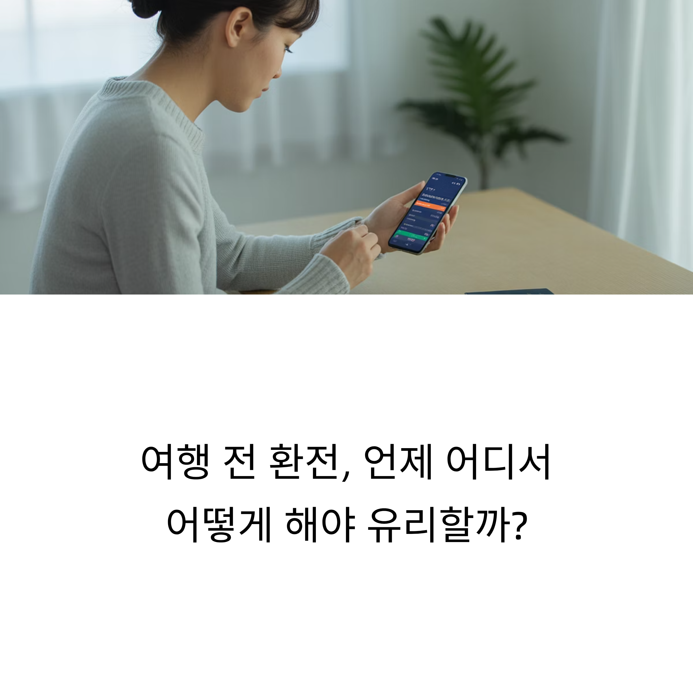 여행 전 환전, 언제 어디서 어떻게 해야 유리할까?