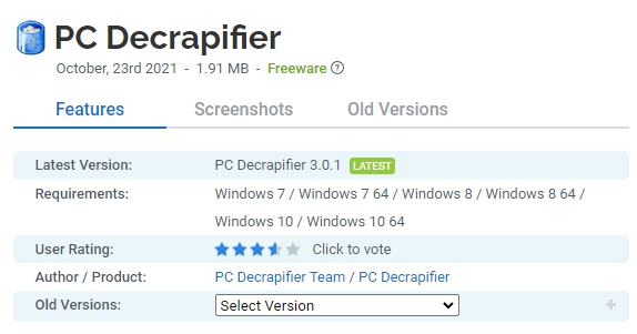 PC-Decrapifier