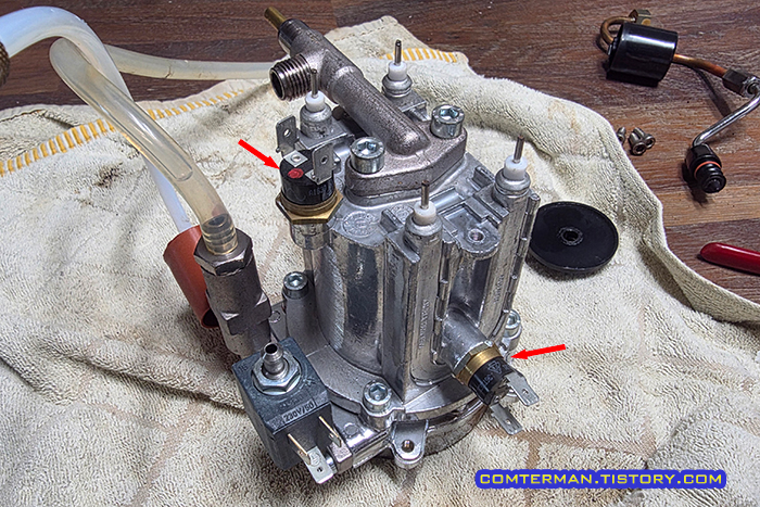 가찌아 클래식 스팀 써모셋 온수 써모셋