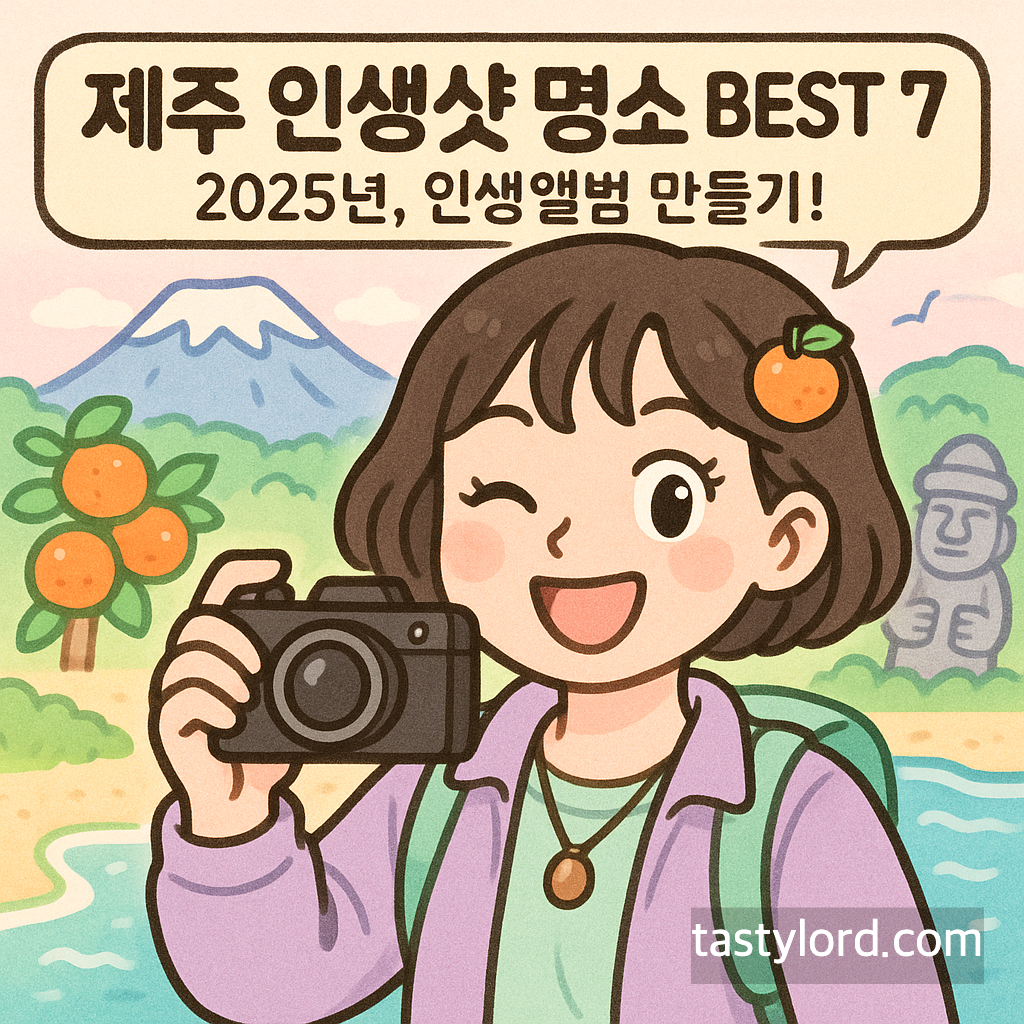 제주도 사진 성지 BEST 7
