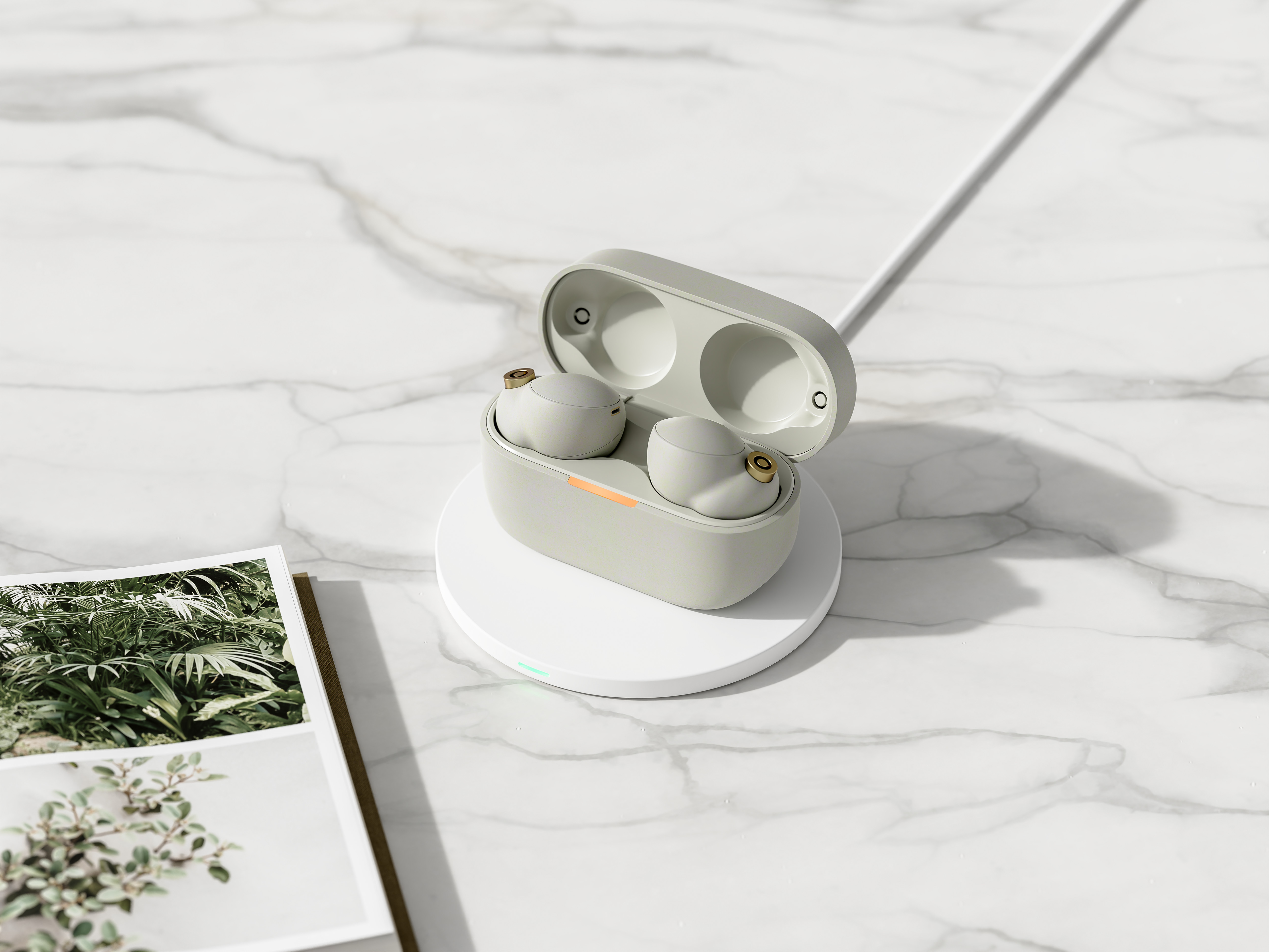 무선 충전이 가능한 소니 노이즈캔슬링 이어폰 WF-1000XM4