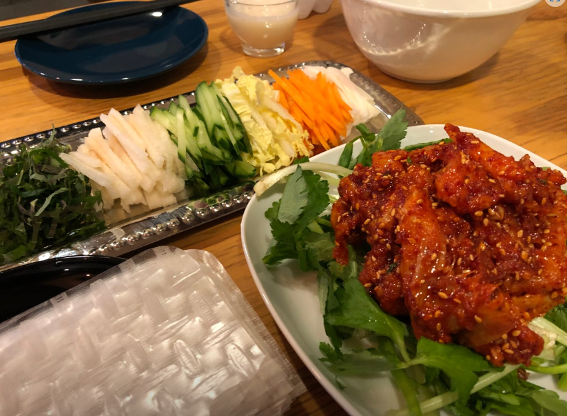 홍어전문점 대표 메뉴