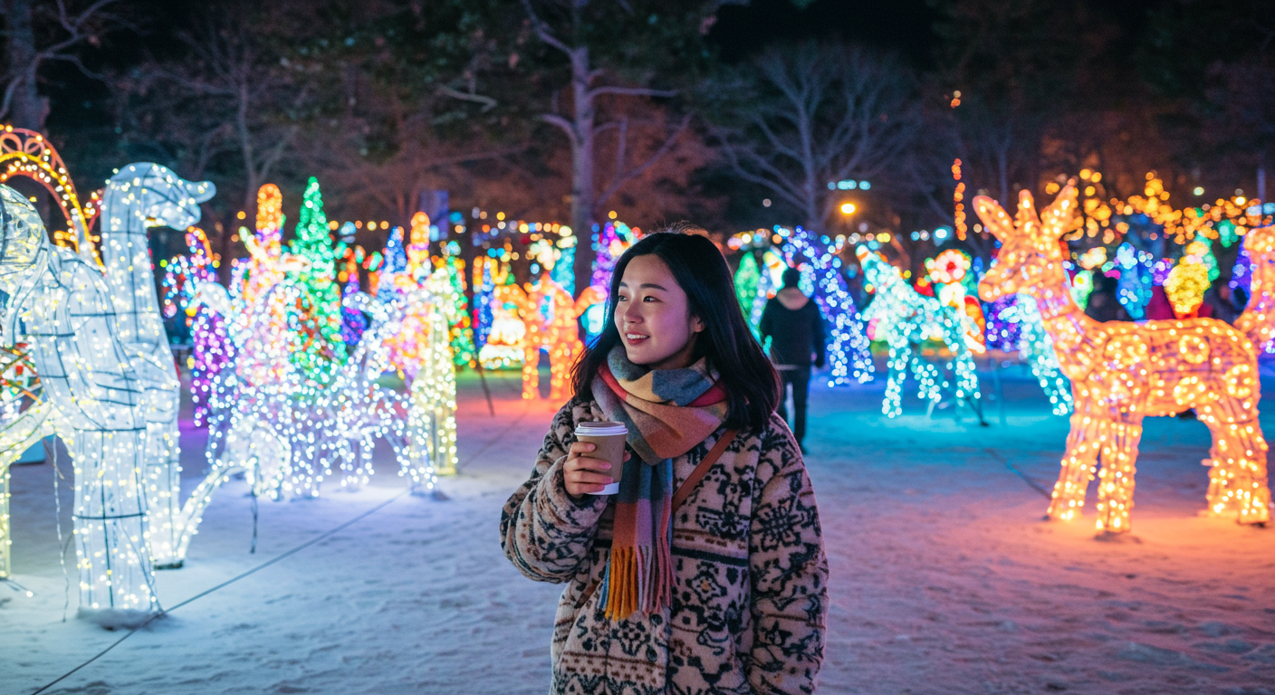 청도 프로방스 겨울빛