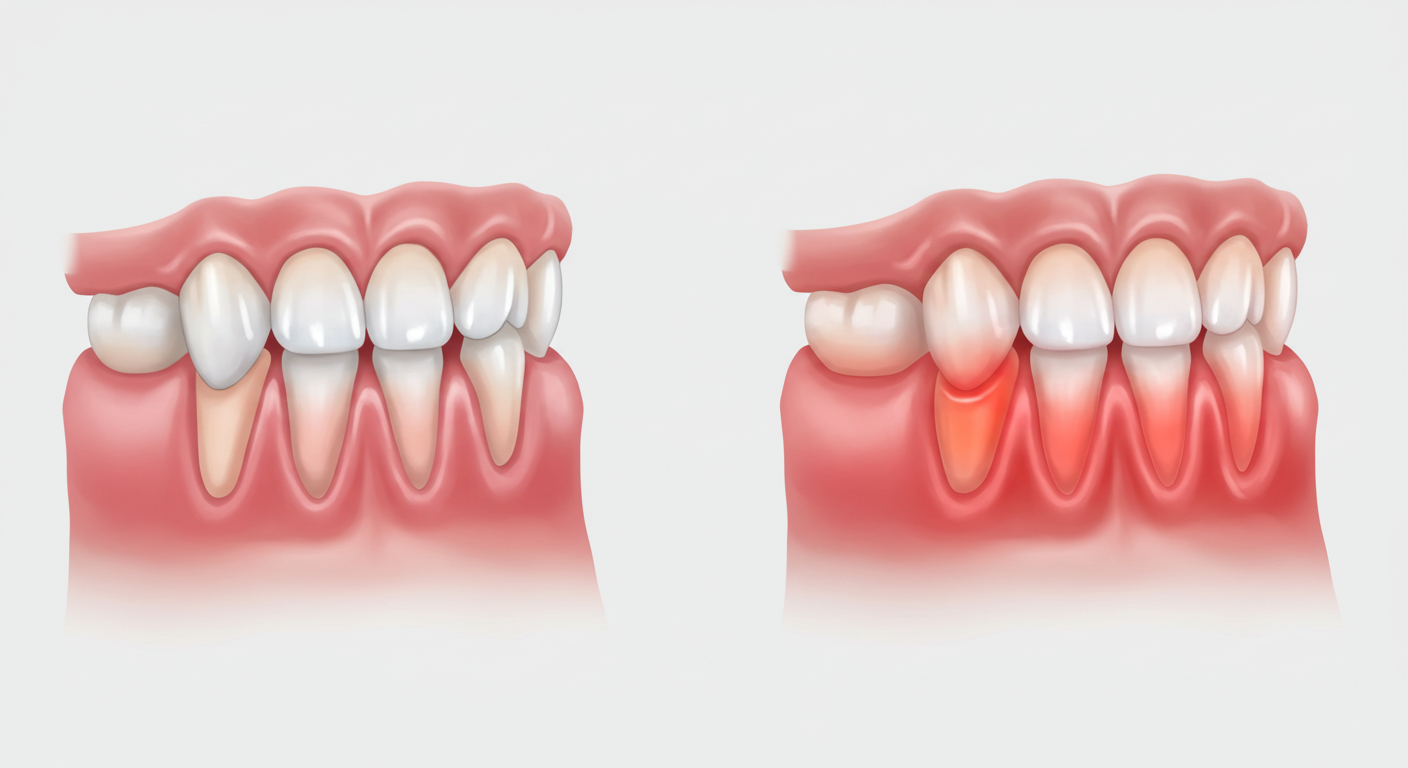 잇몸 붓기와 통증의 주요 원인