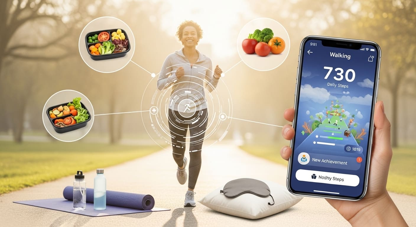 걷기앱으로 건강한 생활 습관