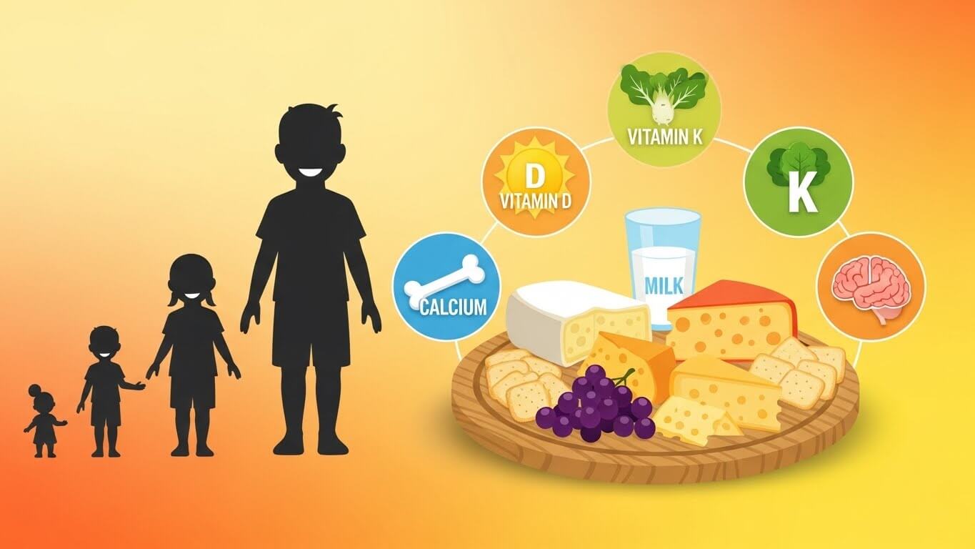 성장기 아이 치즈 선택법 (비타민, 인, 칼슘)