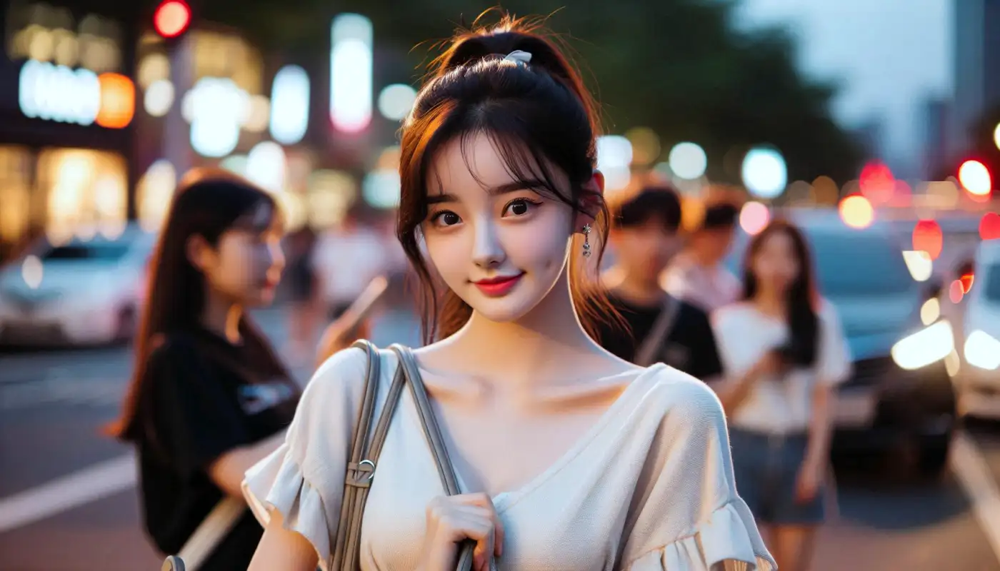 돈키호테-안약-추천으로-쇼핑하는-여성의-모습