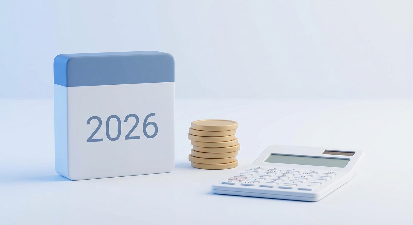 2026년 최저임금 인상 달력과 계산기 이미지