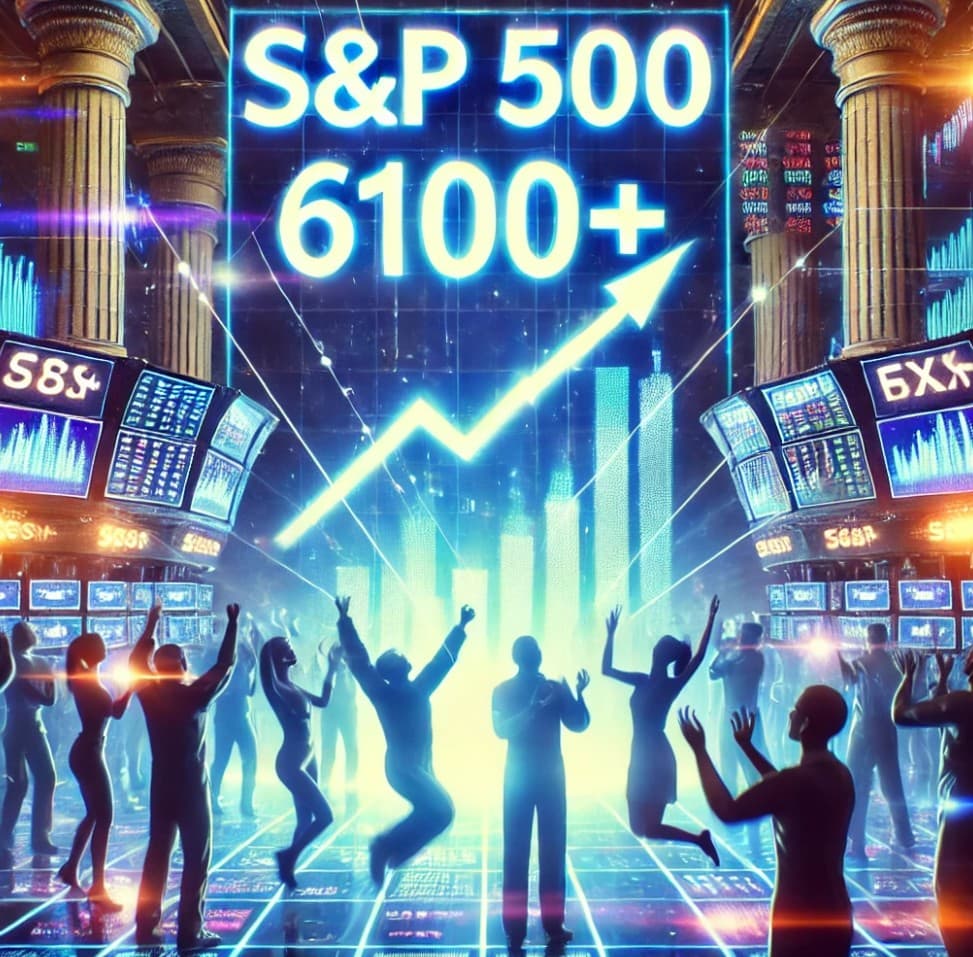 S&amp;P 500 지수 6100 돌파?! 주식 시장과 금리 변화, 투자 전략 총정리