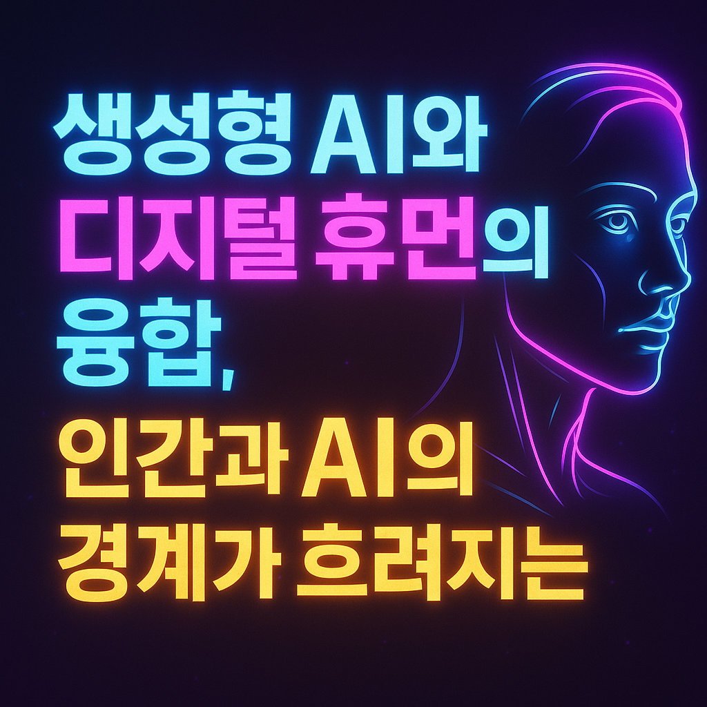 생성형 AI와 디지털 휴먼의 융합